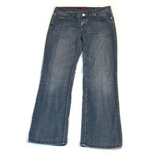 VIGOLD Low-Rise MEDIUM-Wash Bootcut Women's Jeans, Size 9